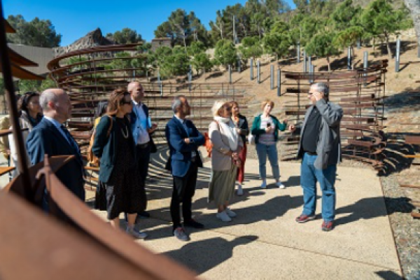 Visita del jurado a Barcelona