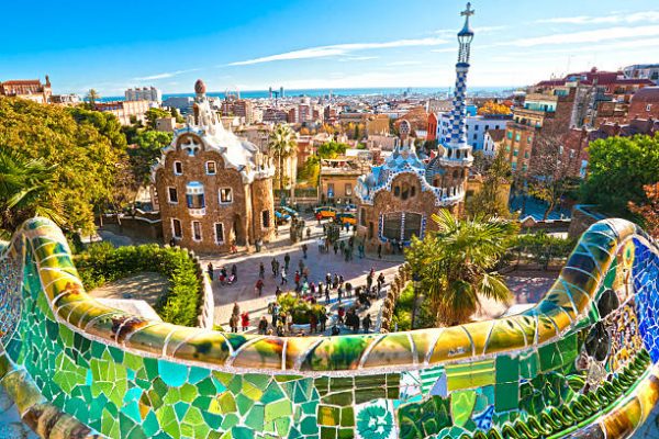 Park Güell en Barcelona